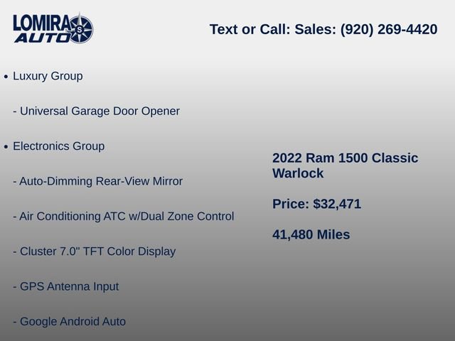Used 2022 RAM 1500 Warlock AWD/4WD image 11