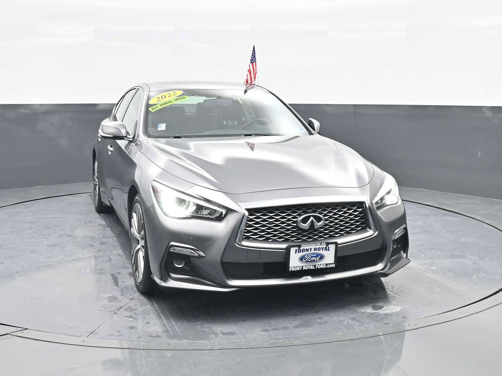 Used 2022 INFINITI Q50 Sensory image 2