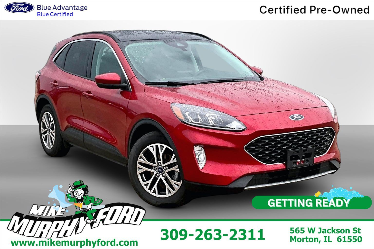 Certified 2022 Ford Escape SEL