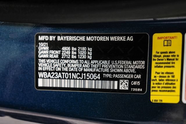 Used 2022 BMW 430i Convertible RWD image 64