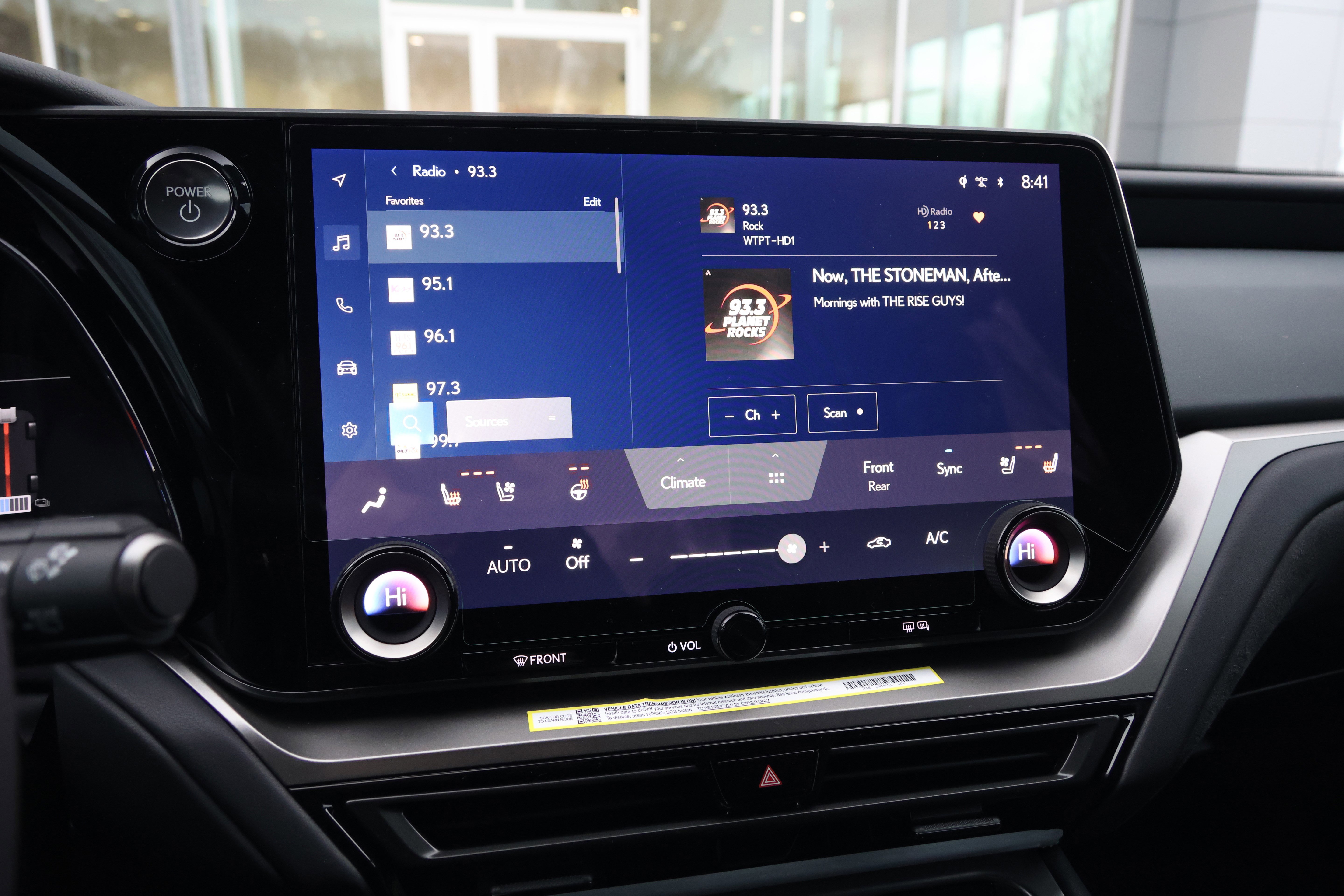 Used 2026 Lexus TX 500h AWD image 23