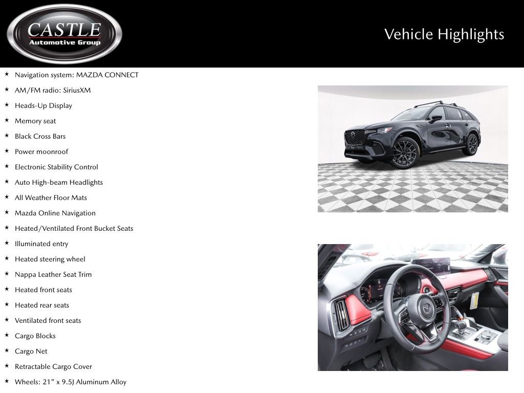 New 2026 MAZDA CX-70 3.3 Turbo S w/ Premium Package AWD/4WD image 4