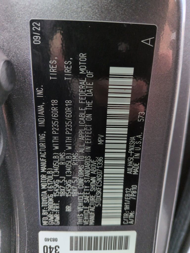 Certified 2022 Toyota Sienna XSE AWD/4WD image 29