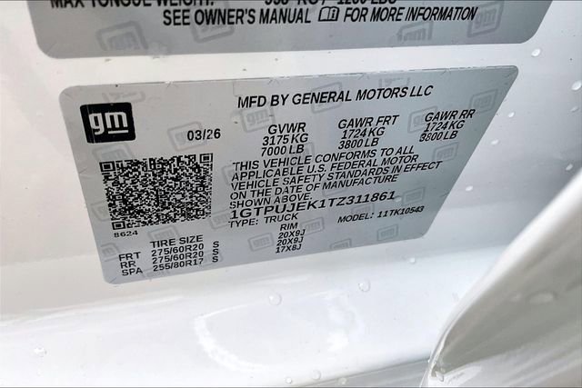 New 2026 GMC Sierra 1500 Elevation image 13