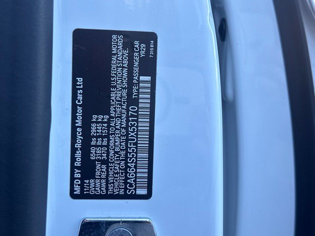 Used 2015 Rolls-Royce Ghost RWD image 31