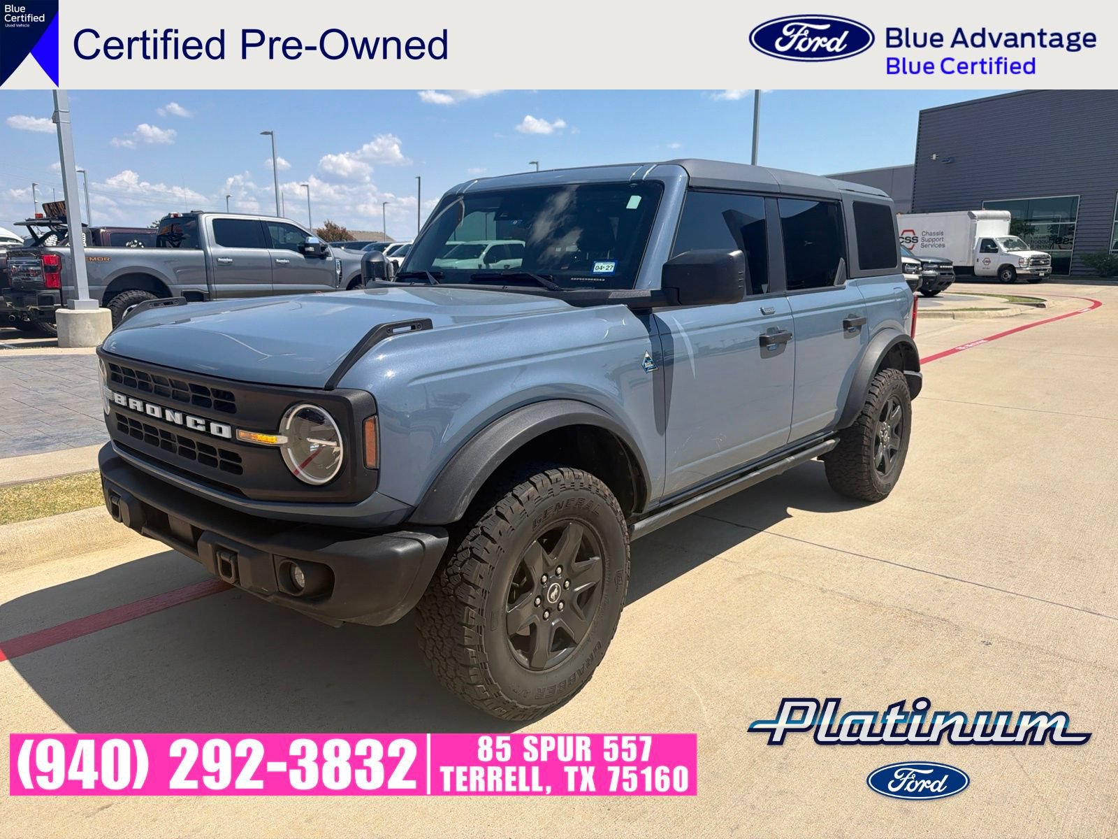 Used 2023 Ford Bronco Black Diamond AWD/4WD image 3