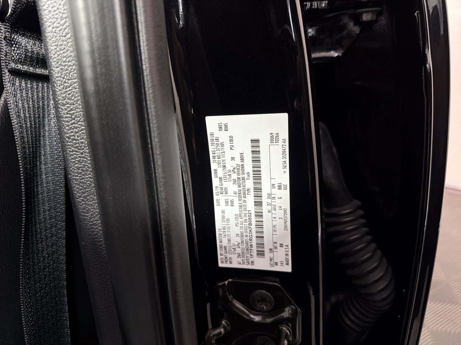 Used 2019 Ford F150 Raptor w/ Equipment Group 802A Luxury image 30