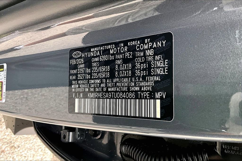 New 2026 Hyundai Palisade SEL Premium AWD/4WD image 15