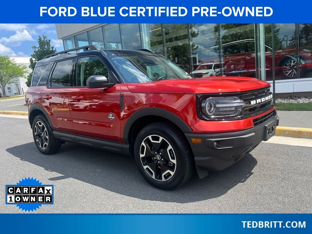 Certified 2024 Ford Bronco Sport Outer Banks w/ Tech Package AWD/4WD image 1