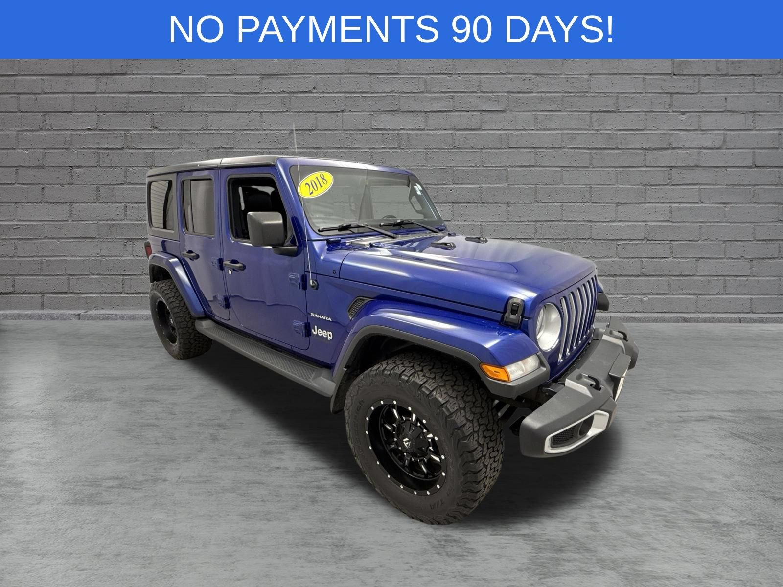 Used 2018 Jeep Wrangler Unlimited Sahara w/ Cold Weather Group AWD/4WD image 1