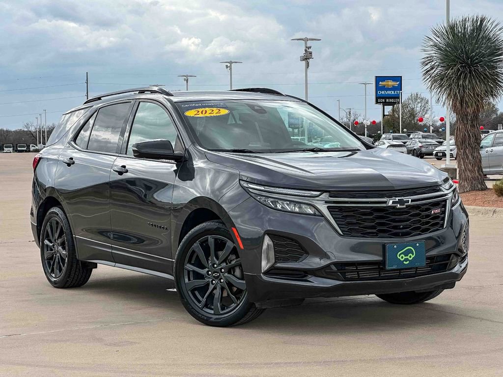 Certified 2022 Chevrolet Equinox RS w/ RS Leather Package