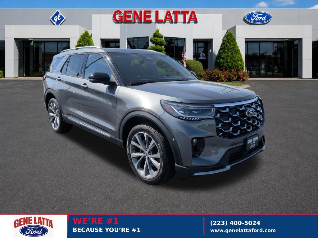Certified 2025 Ford Explorer Platinum w/ Ultimate Package
