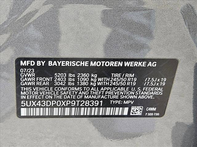 Used 2023 BMW X3 sDrive30i w/ Convenience Package RWD image 23