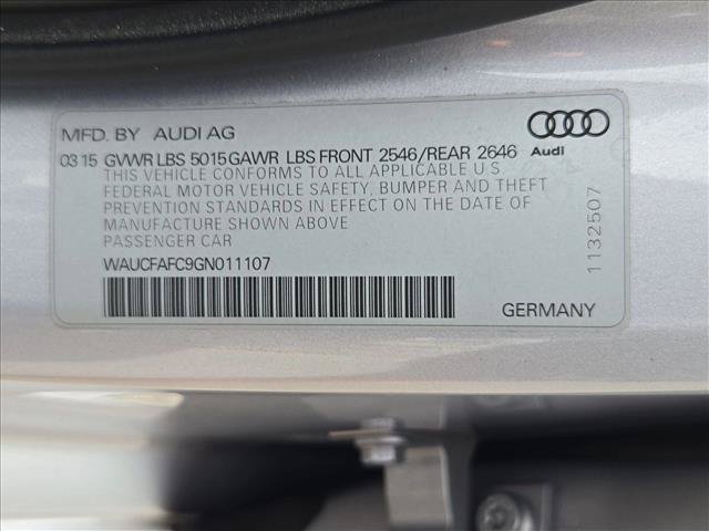 Used 2016 Audi A6 2.0T Premium w/ Technology Package FWD image 24