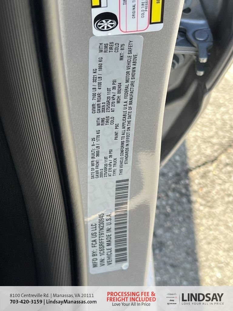 New 2026 RAM 1500 Big Horn AWD/4WD image 35