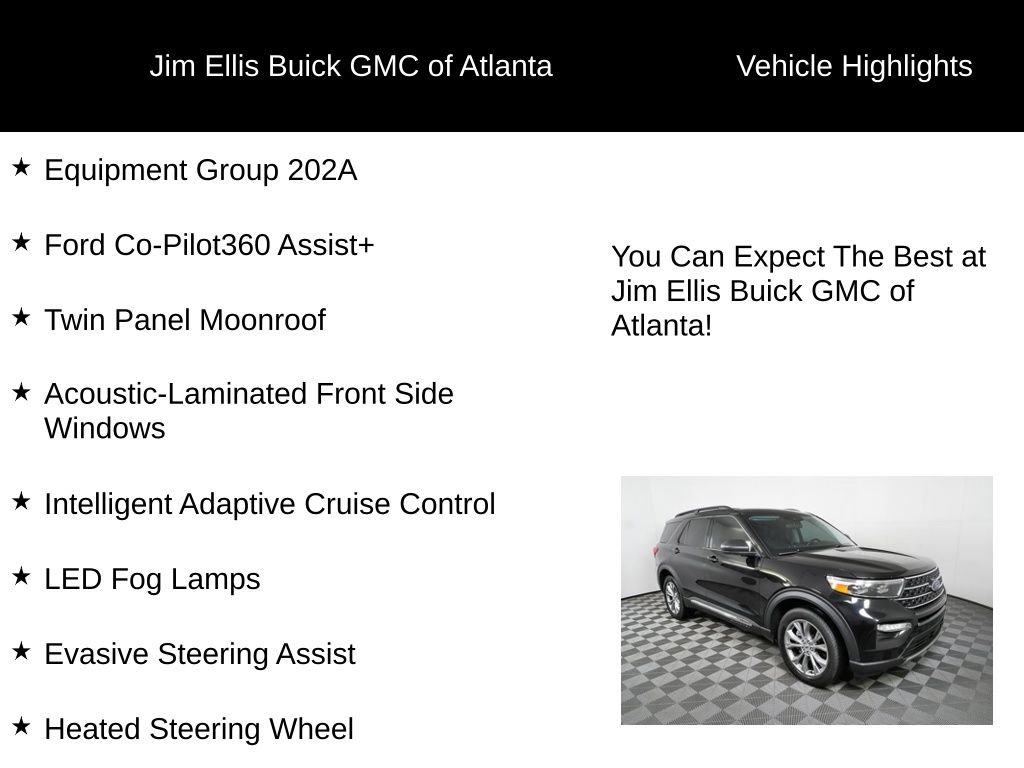 Used 2022 Ford Explorer XLT w/ Equipment Group 202A image 5