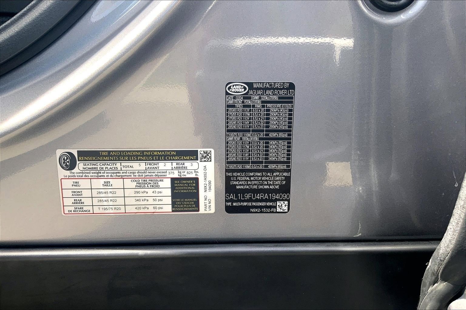 Used 2024 Land Rover Range Rover Sport Dynamic SE image 33