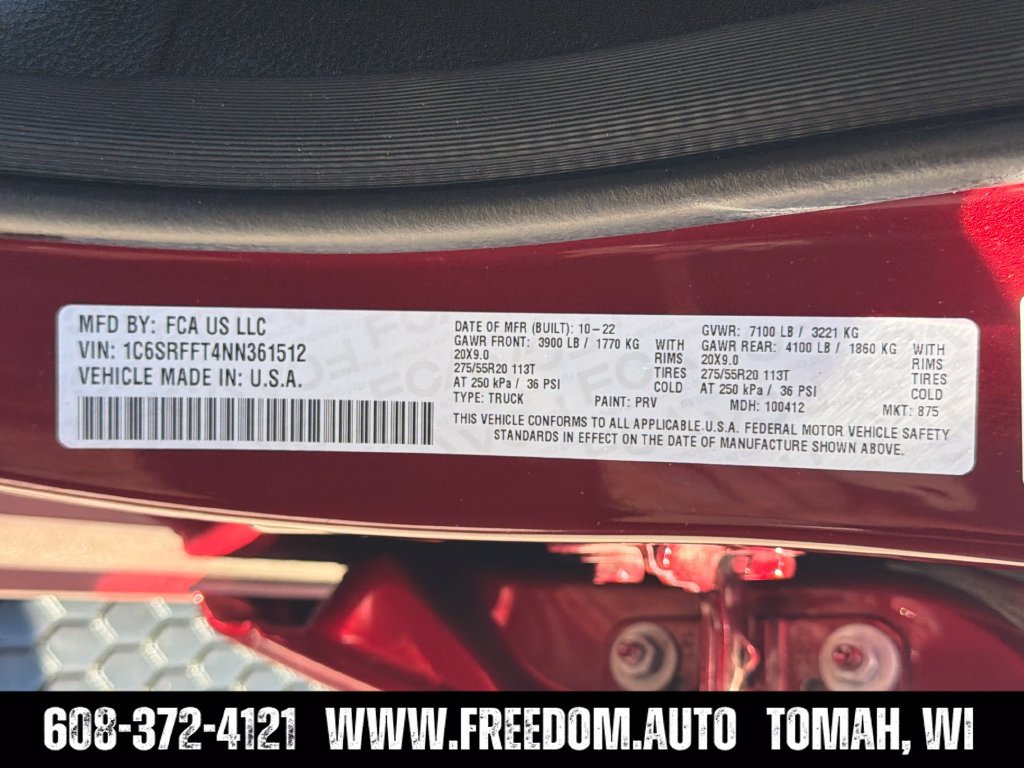 Used 2022 RAM 1500 Big Horn AWD/4WD image 28