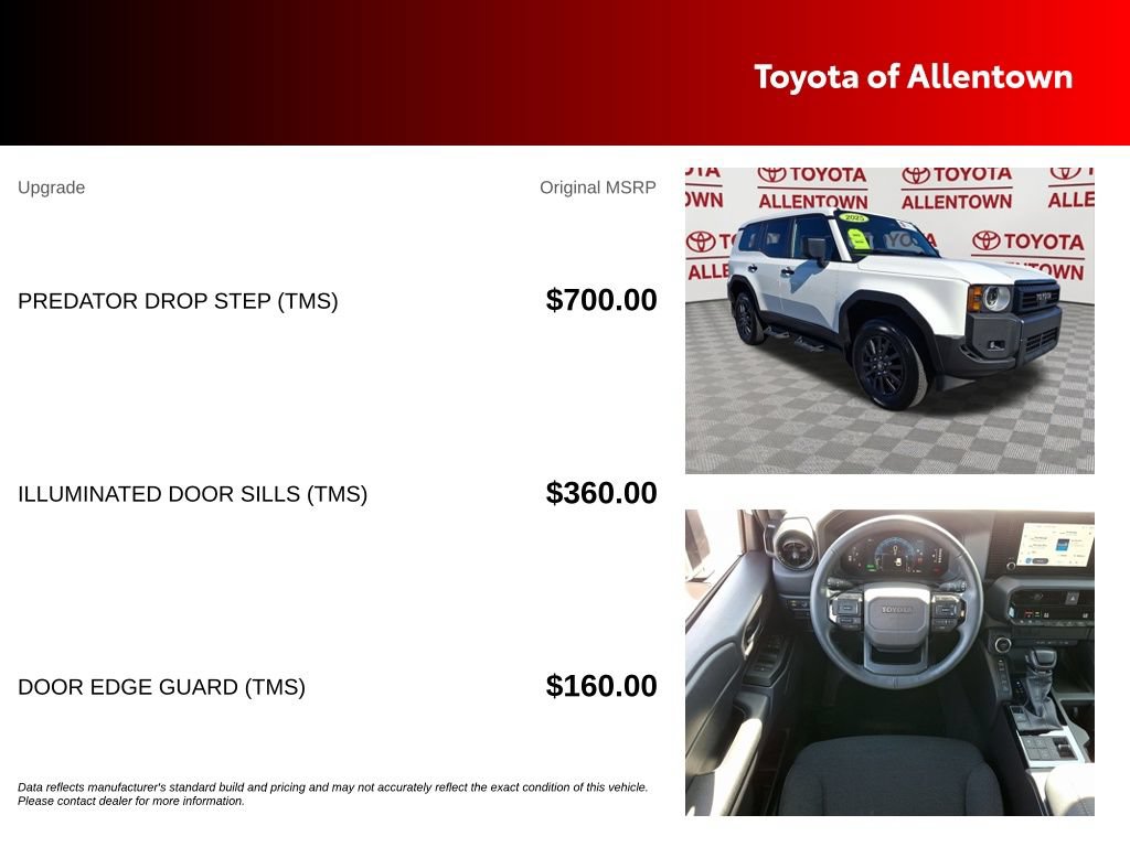 Used 2025 Toyota Land Cruiser 1958 AWD/4WD image 5