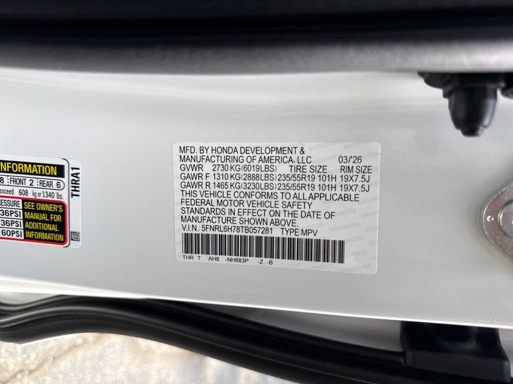 New 2026 Honda Odyssey Sport-L image 32