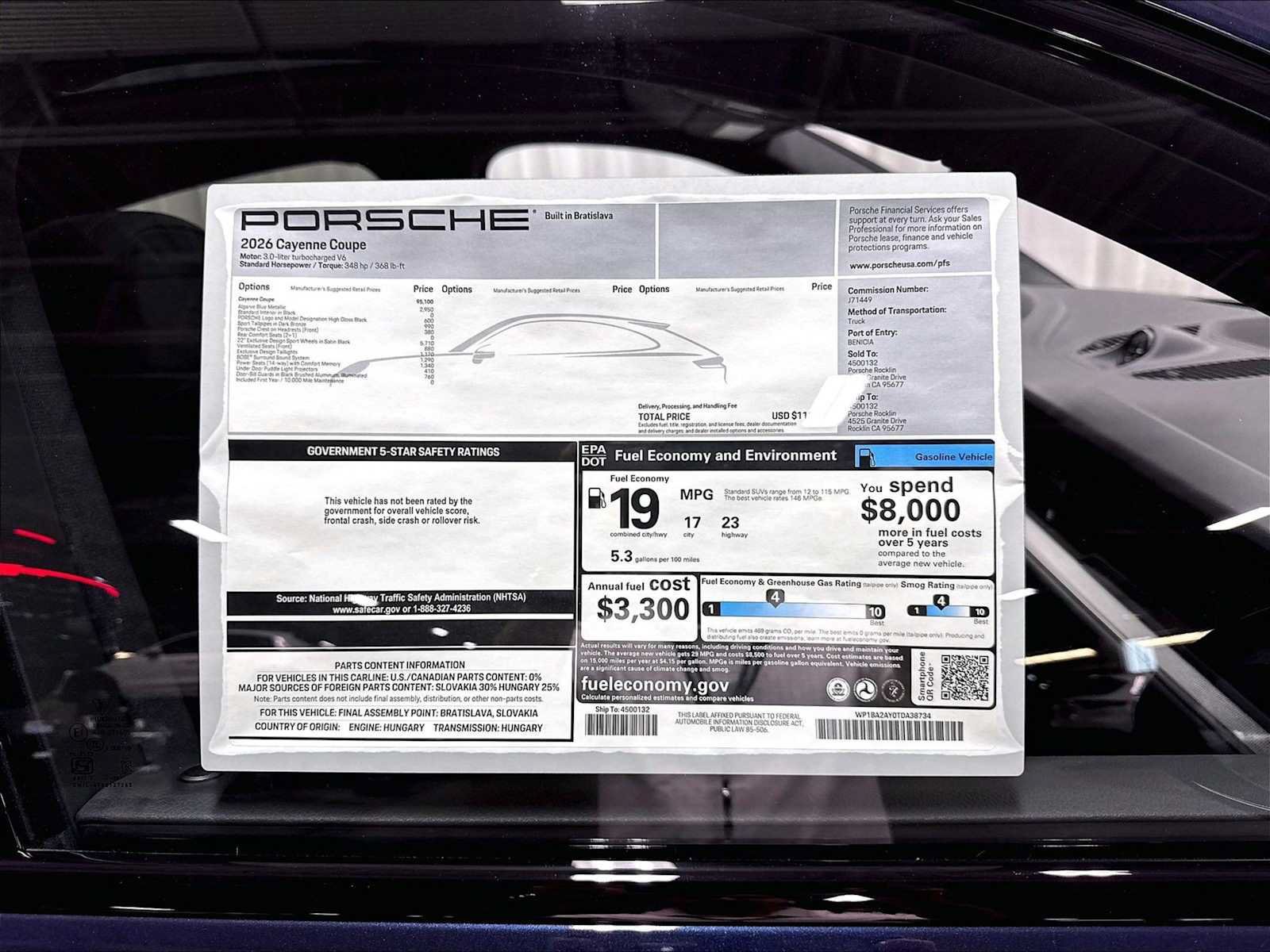 New 2026 Porsche Cayenne Coupe AWD/4WD image 31