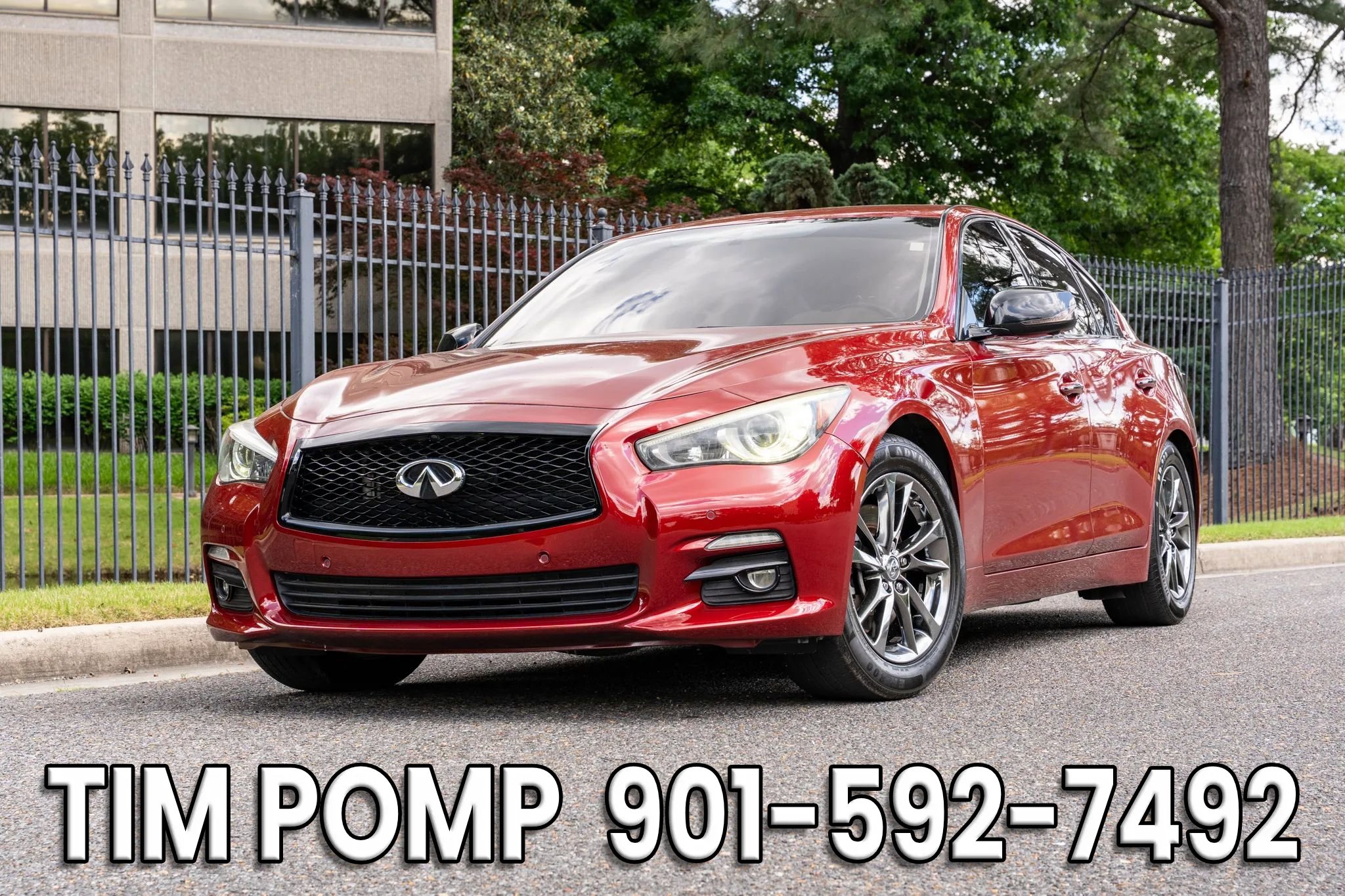 Used 2014 INFINITI Q50 Premium w/ Deluxe Touring Package RWD image 2