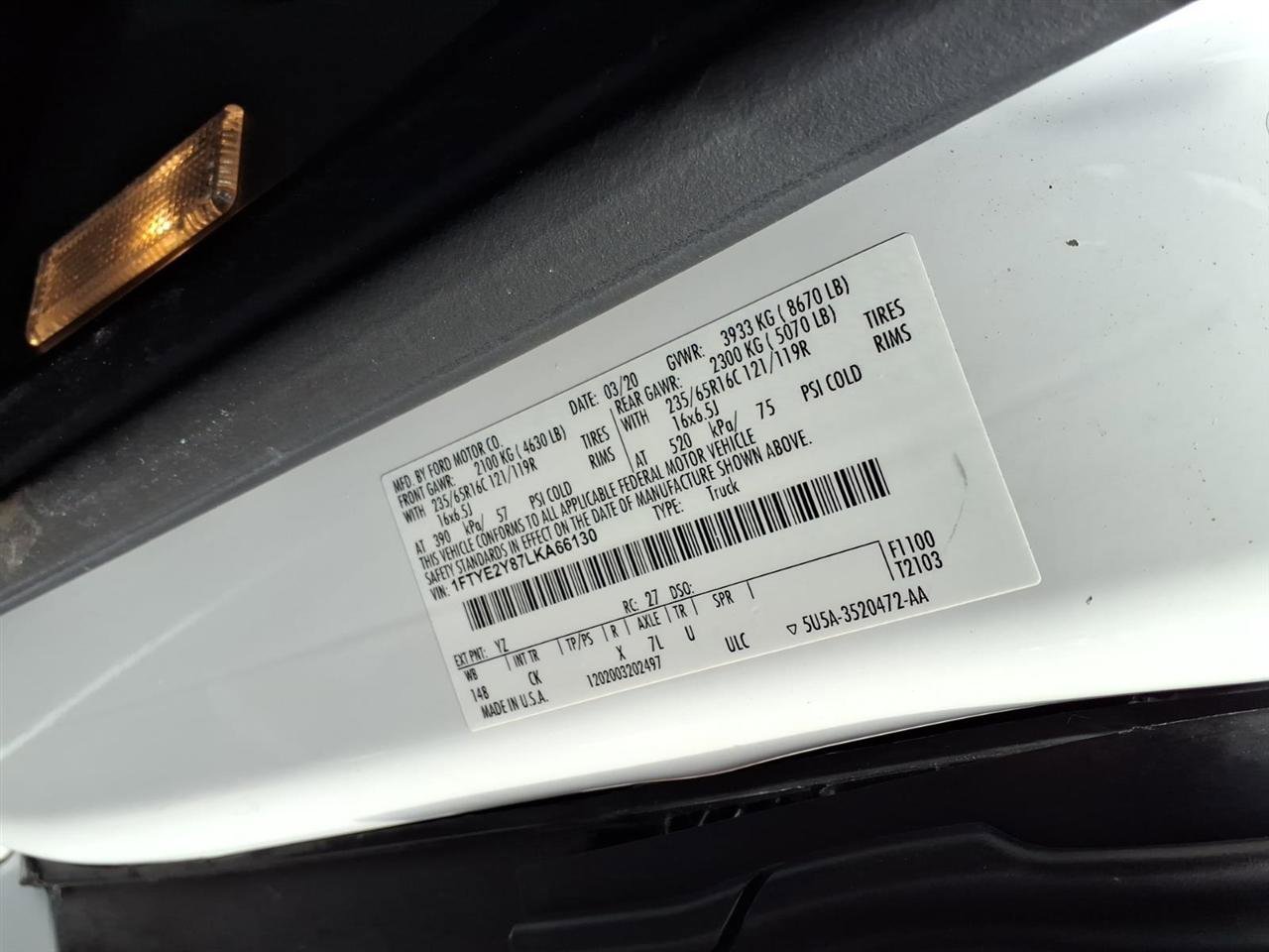 Used 2020 Ford Transit 150 Low Roof AWD w/ Upfitter Package image 11