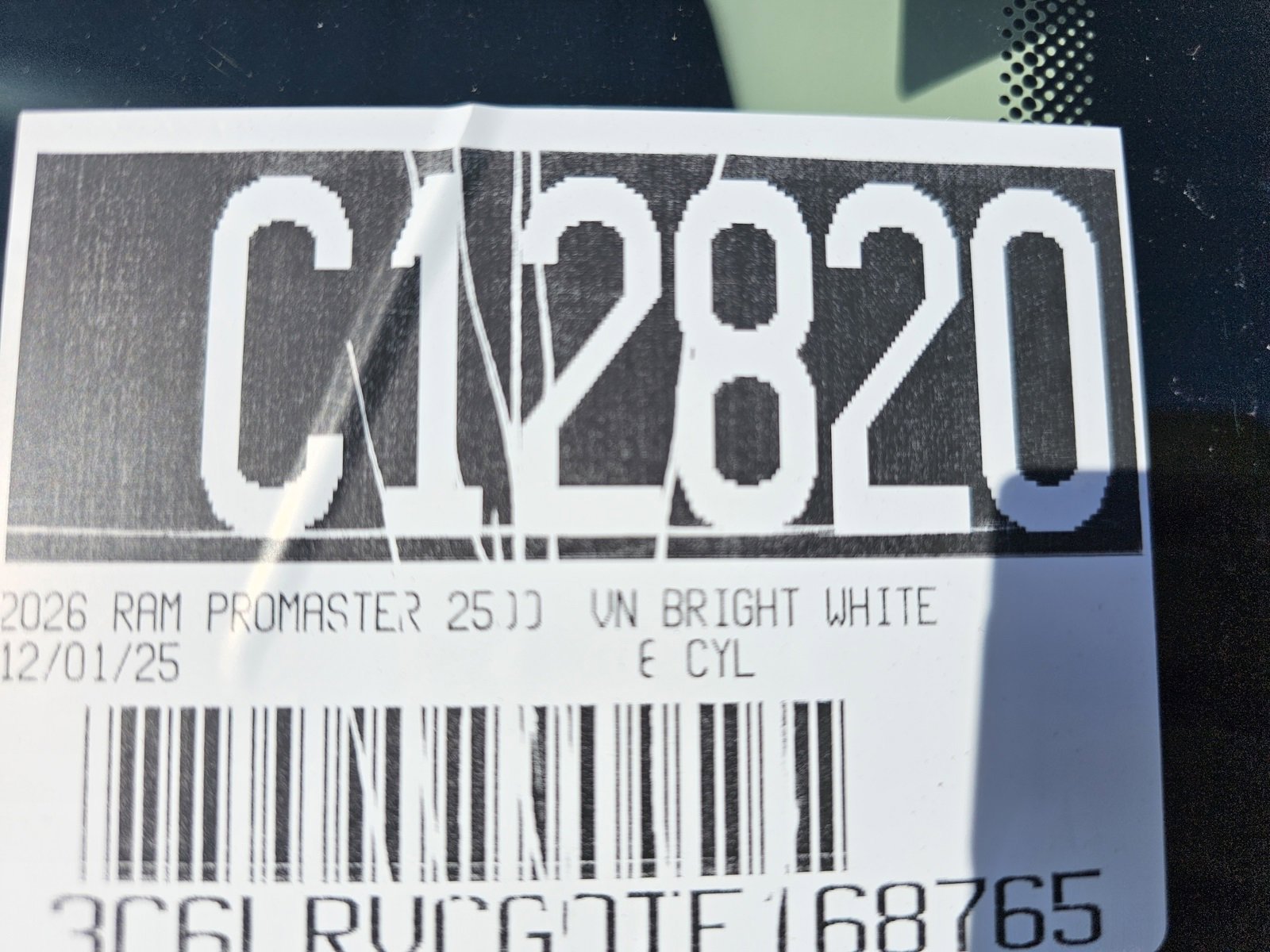 New 2026 RAM ProMaster 2500 image 16