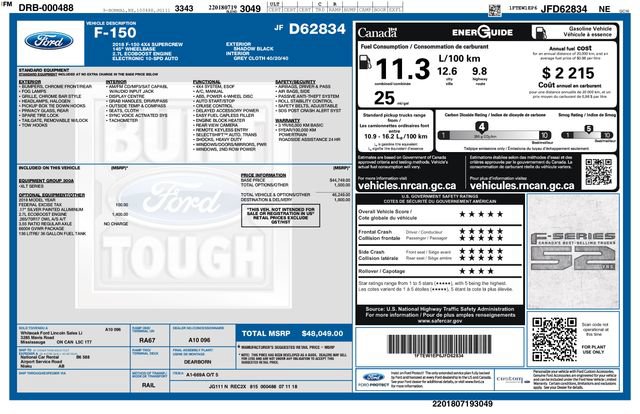 Used 2018 Ford F150 XLT AWD/4WD image 2