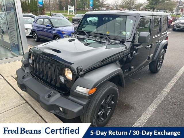 Used 2022 Jeep Wrangler Unlimited Sport image 2