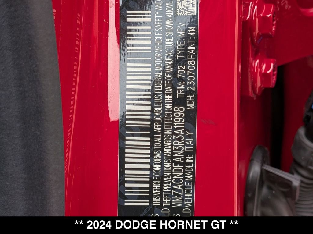 Used 2024 Dodge Hornet GT w/ GT Blacktop Package image 28