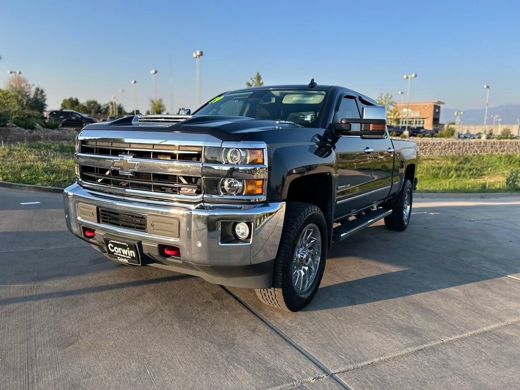 Used 2019 Chevrolet Silverado 3500 LTZ w/ Duramax Plus Package AWD/4WD image 3