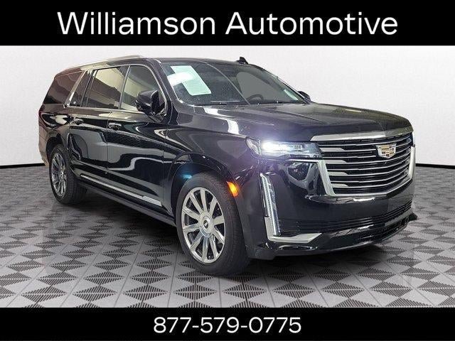 Certified 2024 Cadillac Escalade ESV Premium Luxury Platinum w/ Heavy-Duty Trailer Package