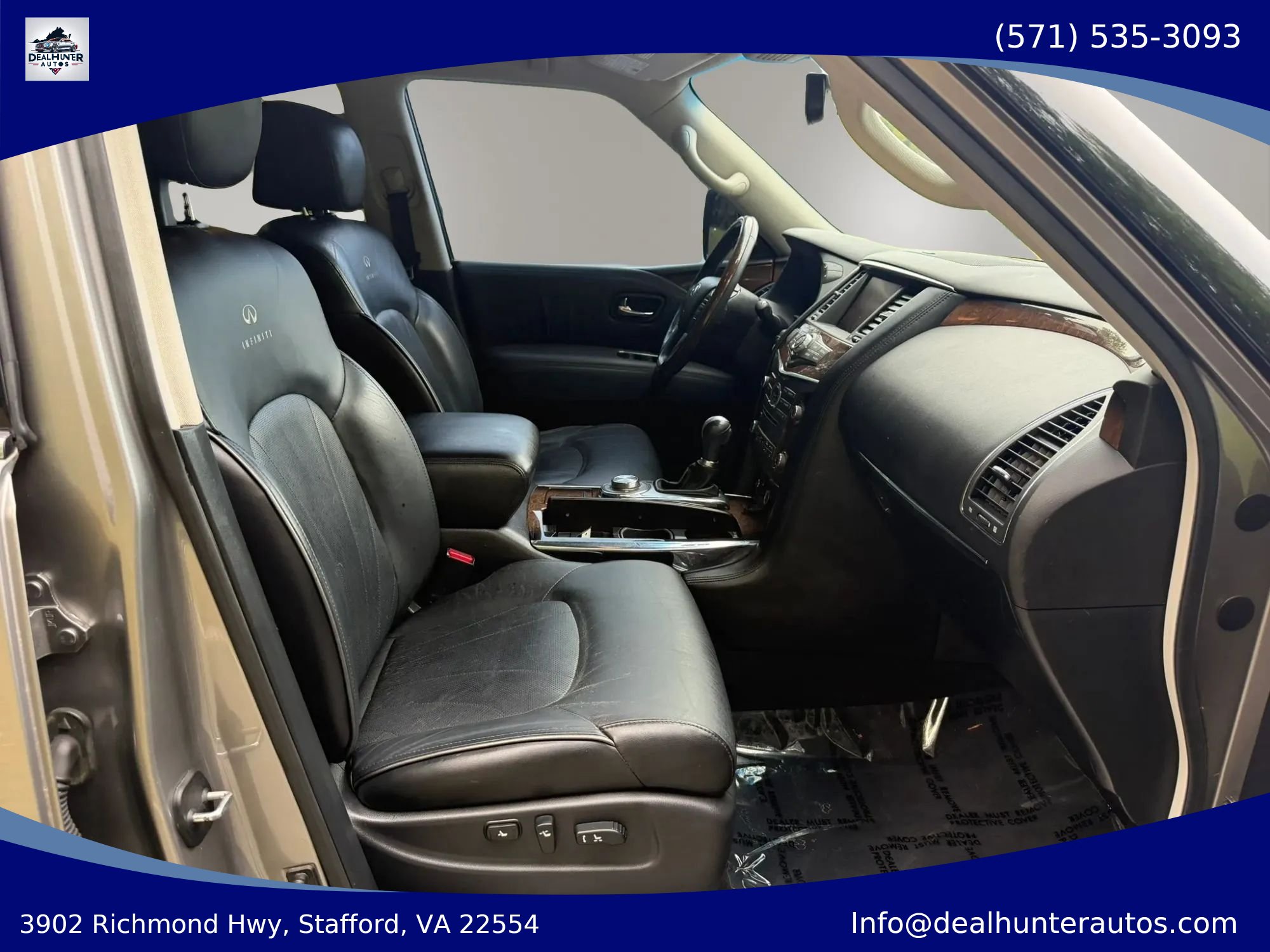Used 2012 INFINITI QX56 4WD w/ Deluxe Touring Pkg image 16