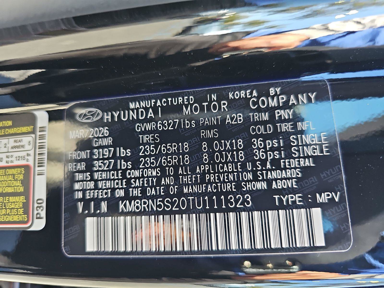 New 2026 Hyundai Palisade SEL FWD image 46
