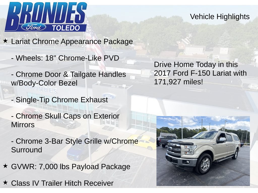 Used 2017 Ford F150 Lariat w/ Equipment Group 502A Luxury AWD/4WD image 27