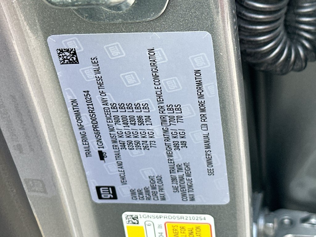 Certified 2025 Chevrolet Tahoe Z71 AWD/4WD image 30