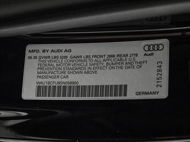Certified 2025 Audi A5 2.0T Premium w/ Convenience Package AWD/4WD image 24