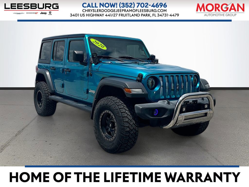 Certified 2020 Jeep Wrangler Unlimited Sport S image 1