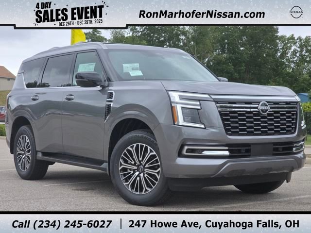 New 2025 Nissan Armada SL w/ Captain's Chari Seat Package