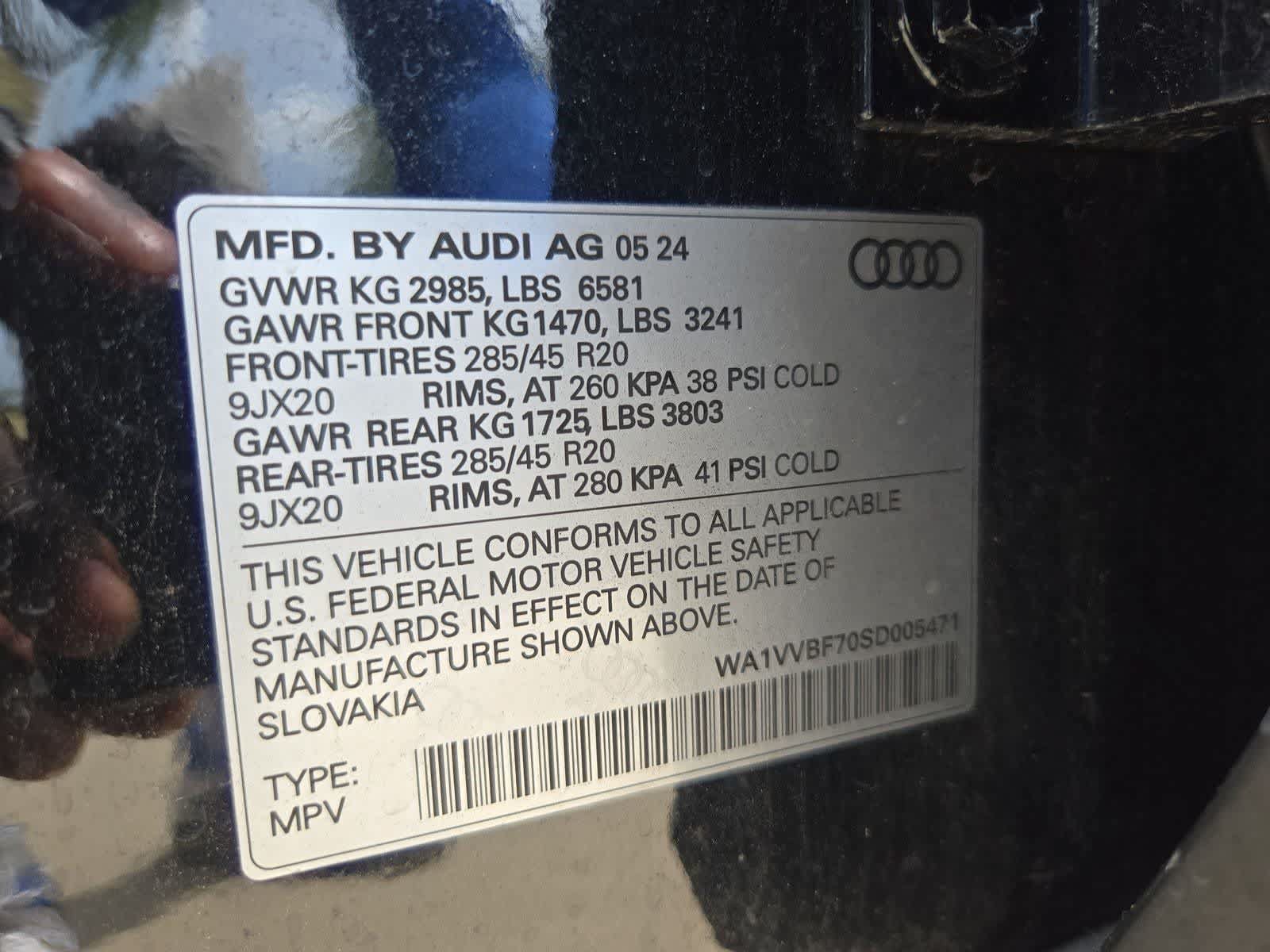 Used 2025 Audi Q7 3.0T Prestige w/ Prestige Package AWD/4WD image 36