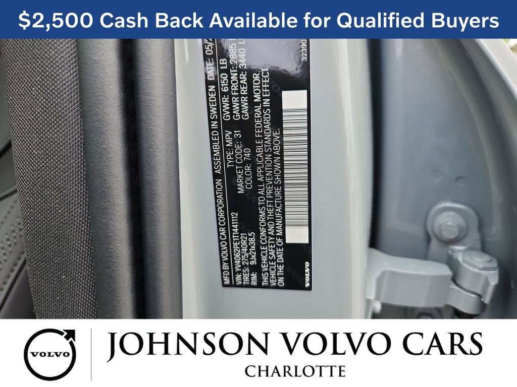 New 2026 Volvo XC90 B6 Plus w/ Protection Package Premier image 10