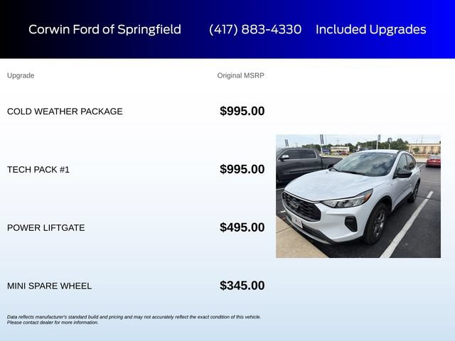 Certified 2025 Ford Escape ST-Line w/ Tech Pack #1 AWD/4WD image 6