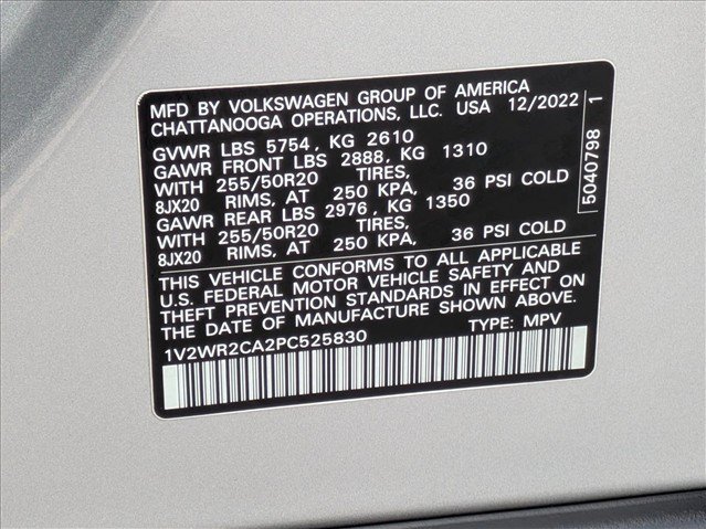 Used 2023 Volkswagen Atlas SE FWD image 25