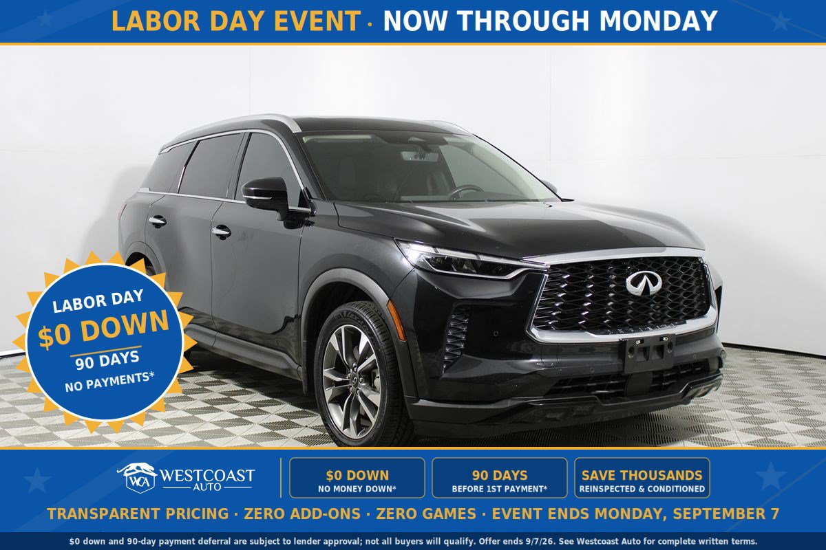 Used 2023 INFINITI QX60 Luxe w/ Cargo Package