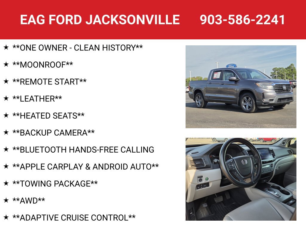 Used 2023 Honda Ridgeline RTL image 4