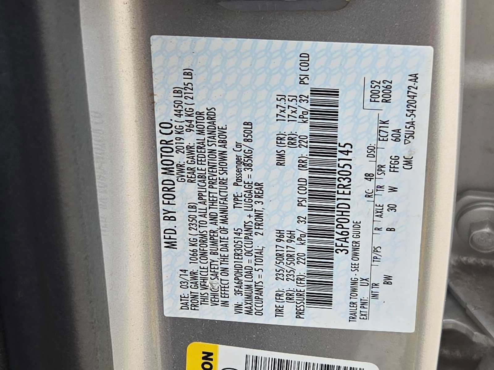 Used 2014 Ford Fusion SE w/ Equipment Group 202A FWD image 42