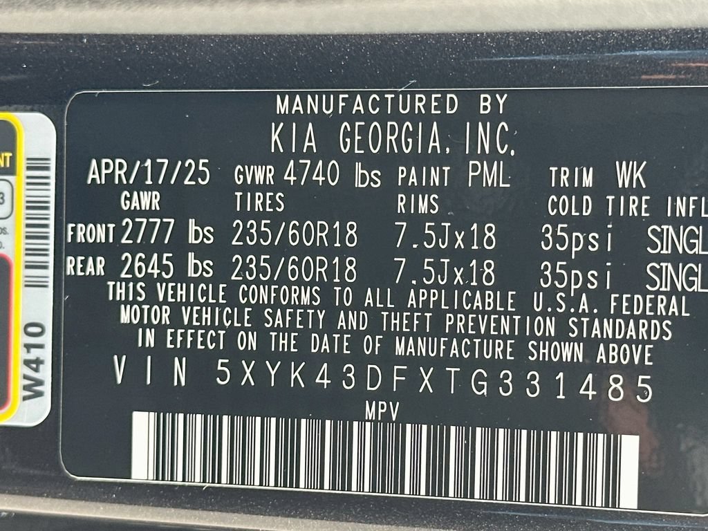 Certified 2026 Kia Sportage SX FWD image 34