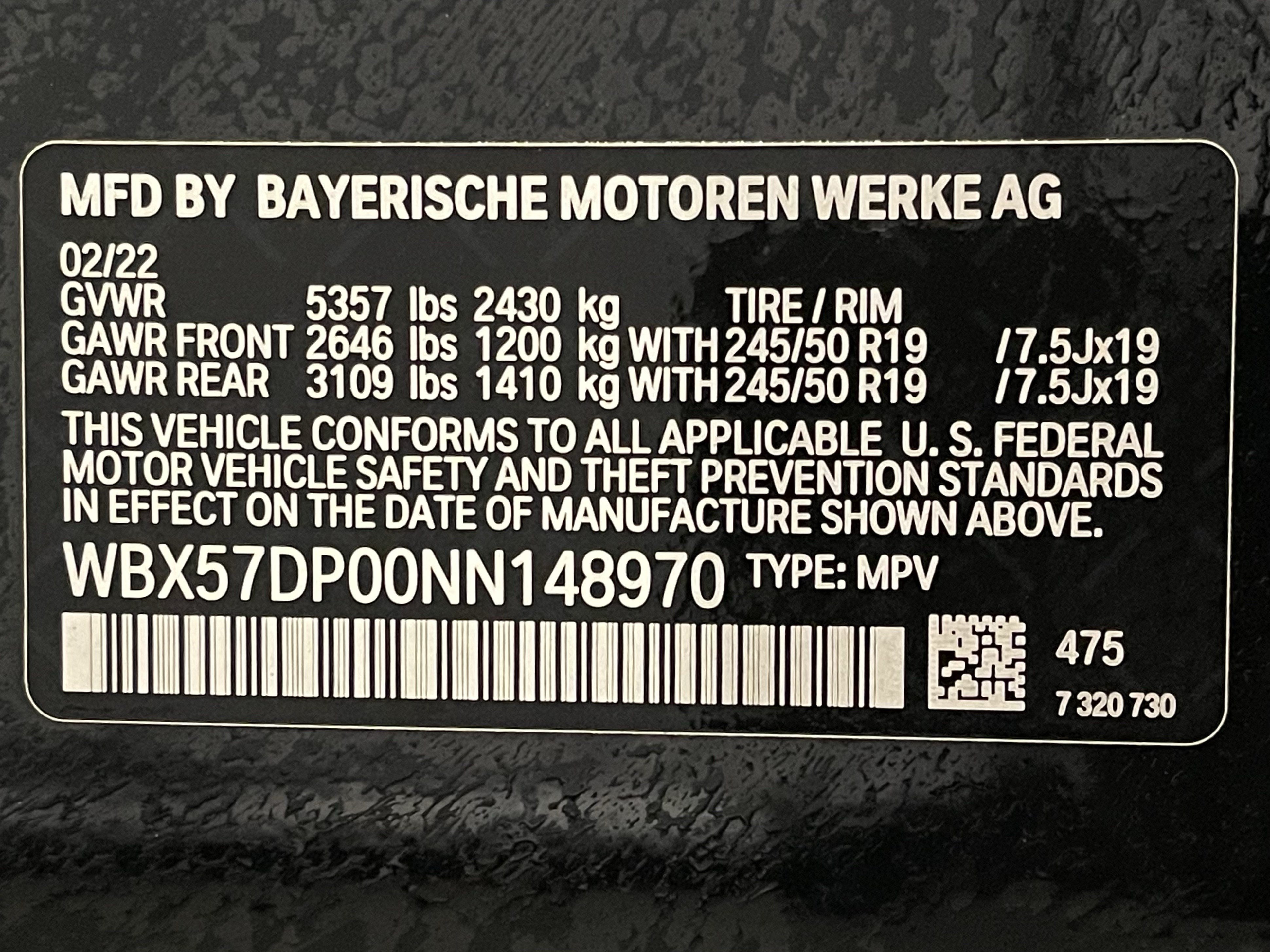Certified 2022 BMW X3 xDrive30i w/ Premium Package 2 (ZPA) AWD/4WD image 25