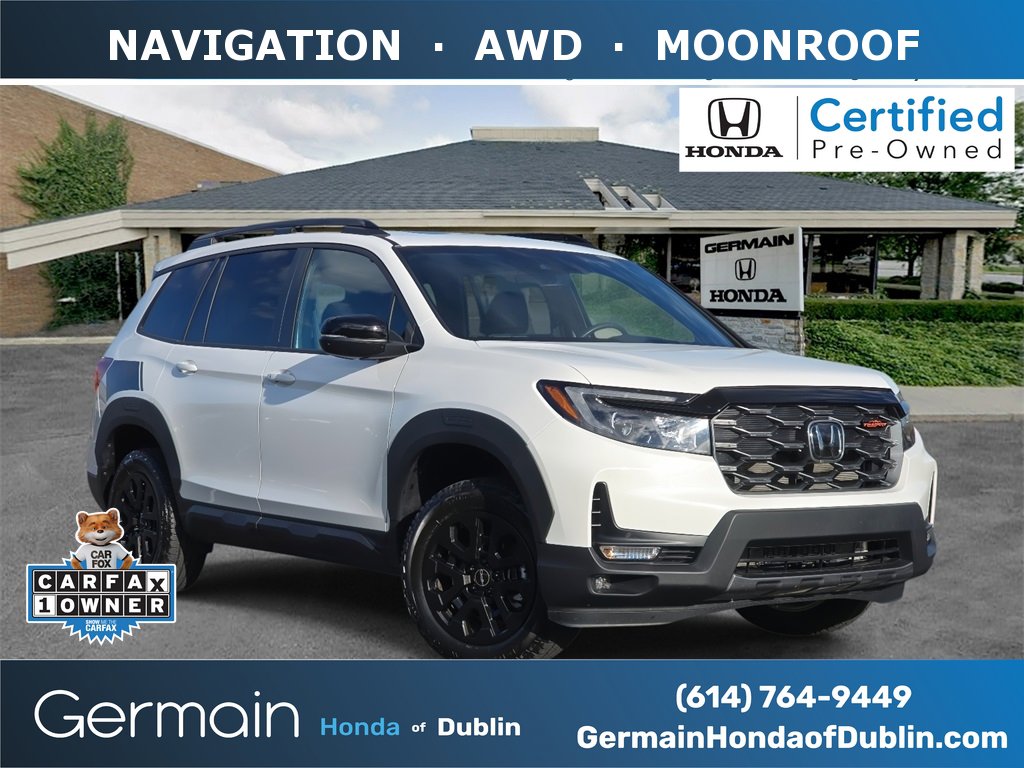Certified 2022 Honda Passport TrailSport
